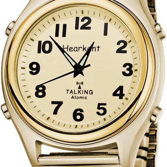 Atomic American English Talking Watch Speaks Clear and Loud Time Date and Alarm - Picture 1 of 8